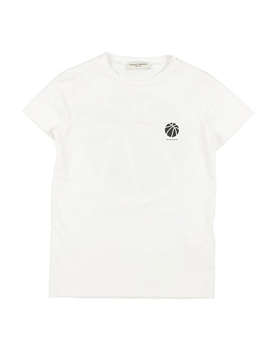 PAOLO PECORA T-shirt White 91% Cotton, 9% Elastane