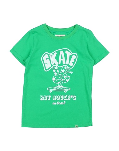 ROŸ ROGER'S T-shirt Green 100% Cotton