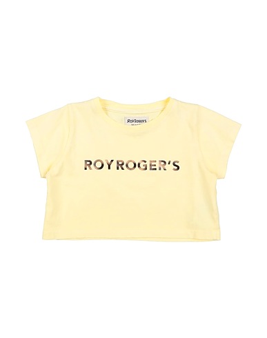 ROŸ ROGER'S T-shirt Yellow 100% Cotton