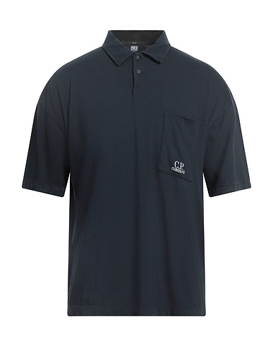 C.P. COMPANY Polo BLU NOTTE 100% Algodón