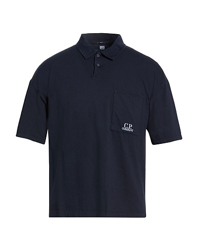 C.P. COMPANY Polo BLU NAVY 100% Algodón