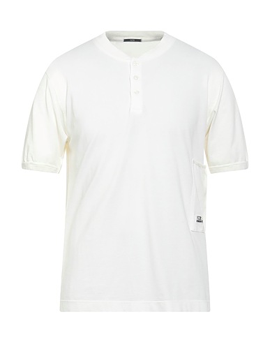 C.P. COMPANY T-shirt Cream 55% Cotton, 45% Polyamide