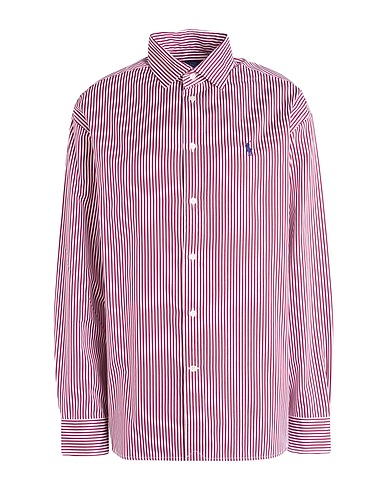 POLO RALPH LAUREN Striped shirt Burgundy 100% Cotton