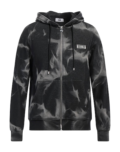 BALR. Hooded track jacket  Charcoal 80% Cotton, 20% Polyester
