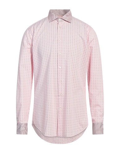 ETRO Patterned shirt Burgundy 100% Cotton