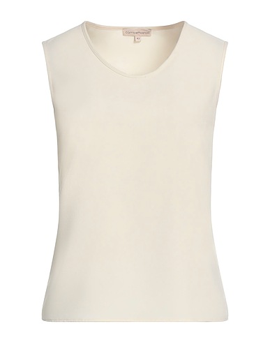 CAMICETTASNOB Top Ivory 75% Polyester, 23% Viscose, 2% Elastane