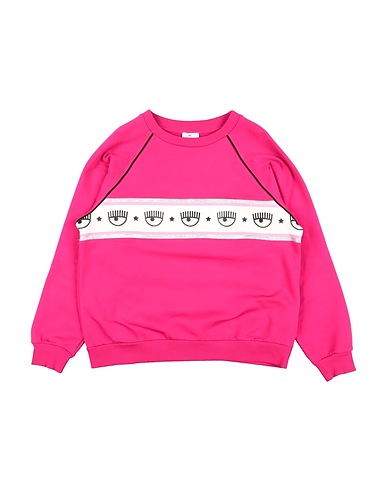CHIARA FERRAGNI Sweatshirt Magenta 95% Cotton, 5% Elastane