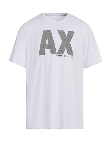 ARMANI EXCHANGE T-shirt White 59% Cotton, 41% Polyester
