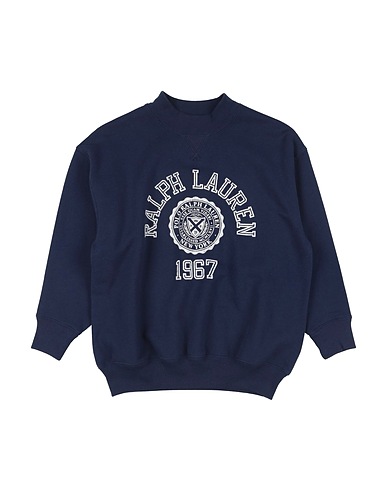 POLO RALPH LAUREN Sweatshirt Navy blue 60% Cotton, 40% Polyester