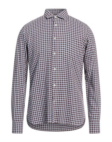 MR MASSIMO REBECCHI Checked shirt Sky blue 100% Cotton