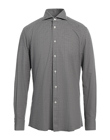ARTU Napoli Checked shirt Lead 95% Cotton, 5% Elastane