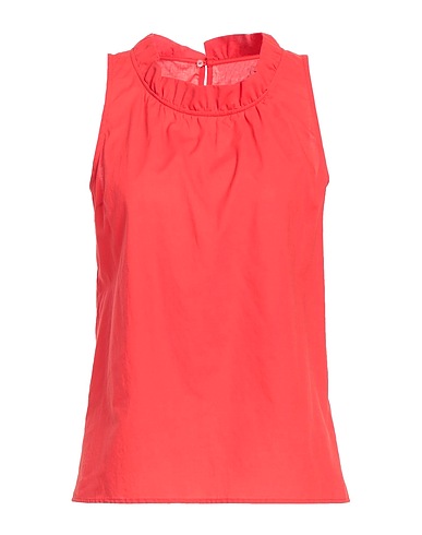 CAMICETTASNOB Top Tomatenrot 100% Baumwolle