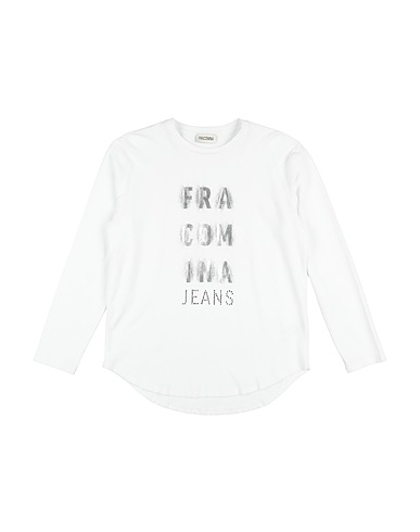 FRACOMINA MINI T-Shirt Weiß 95% Baumwolle, 5% Elastan