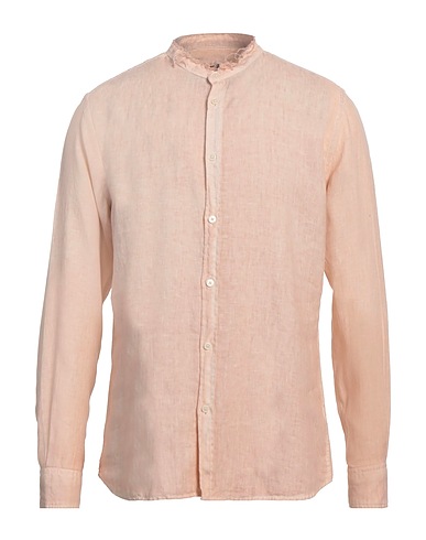 MESSAGERIE Camicia in lino PATRIZIO PISCAGLIA Cipria 100% Lino