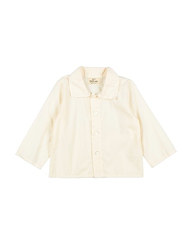 OLIVE by SISCO Solid colour shirt Beige 100% Cotton