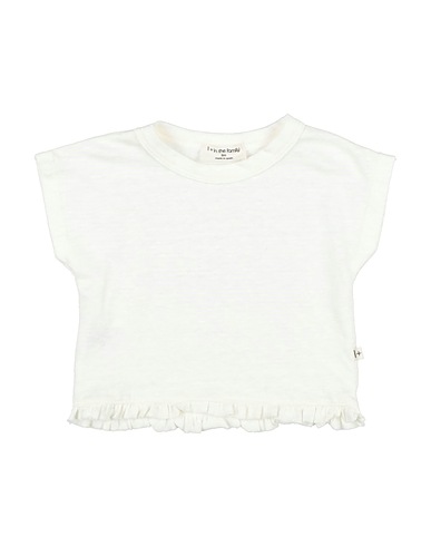1 + IN THE FAMILY T-shirt Off white 95% Lino, 5% Elastan