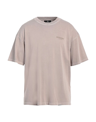 REPRESENT Basic T-shirt Taupe 100% Cotton