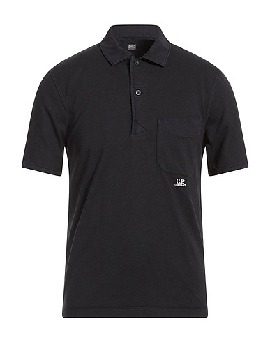 C.P. COMPANY Μπλουζάκι Polo BLU NOTTE 100% Βαμβάκι