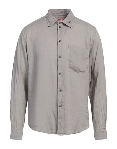 DIESEL Linen shirt Grey 100% Linen
