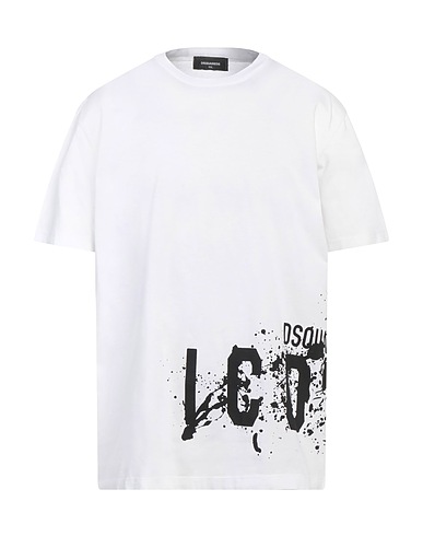 DSQUARED2 T-shirt ICON White 100% Cotton