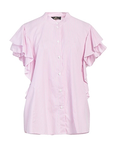 ACTITUDE by TWINSET Striped shirt Mauve 100% Cotton