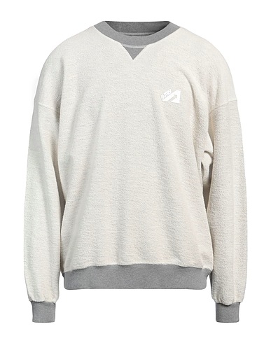AUTRY Sweatshirt Off white 92% Cotton, 8% Viscose, Elastane