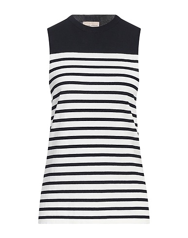 SEMICOUTURE Топ без рукавов 100% Хлопок