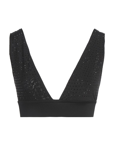 8PM Top Nero 95% Viscosa, 5% Elastan