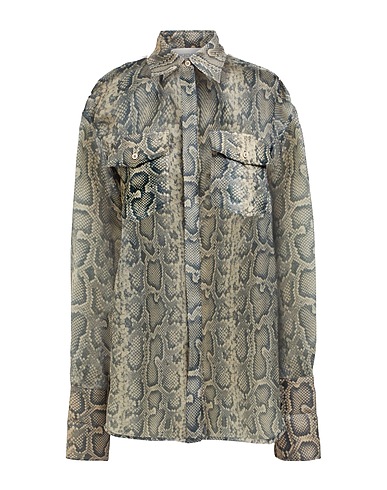 SPORTMAX Shirts Military green 100% Polyester