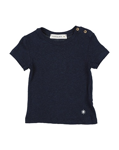 MANUEL RITZ T-shirt 55% Lin, 45% Viscose