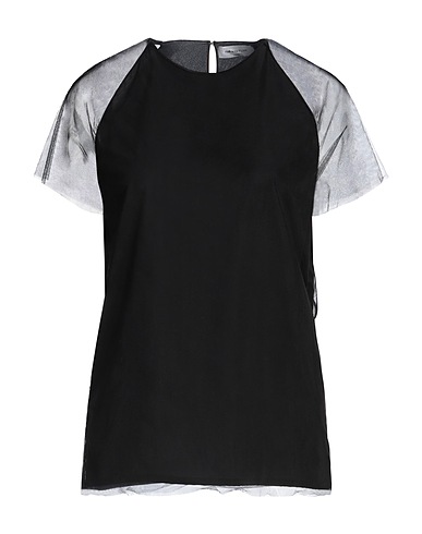 FABIANA FILIPPI Top Black 100% Polyamide