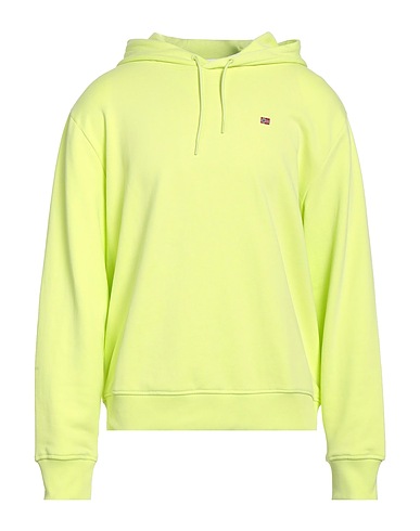 NAPAPIJRI Felpa Verde lime 100% Cotone, Elastan