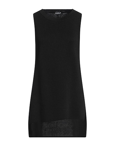 DONDUP Top Black 55% Cotton, 36% Viscose, 9% Polyester