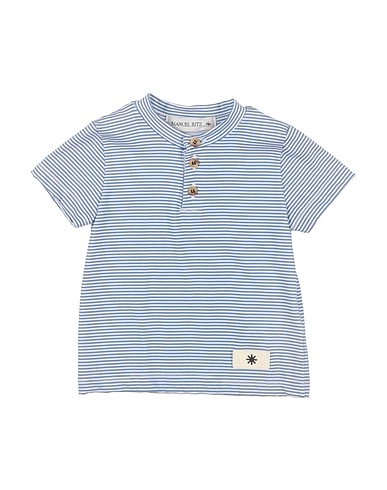 MANUEL RITZ T-shirt Blue 100% Cotton