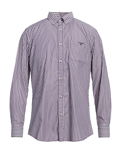 BARBOUR Striped shirt Navy blue 100% Cotton
