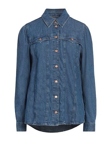 7 FOR ALL MANKIND Denim shirt Blue 100% Cotton