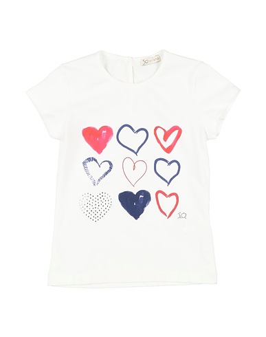 J.O. Milano T-shirt White 96% Cotton, 4% Elastane