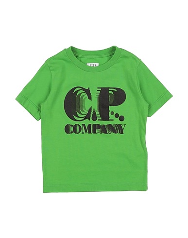 C.P. COMPANY UNDERSIXTEEN T-Shirt VERDE 100% Baumwolle