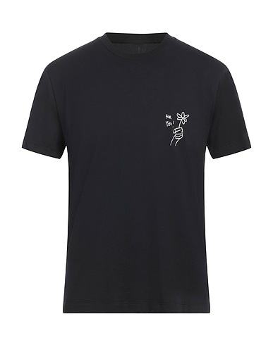 NEIL BARRETT T-shirt Μαύρο 100% Βαμβάκι