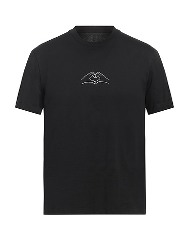 NEIL BARRETT T-shirt Nero 100% Cotone