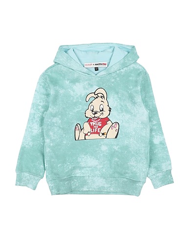 GUESS Sweatshirt Sage green 77% Cotton, 23% Polyester