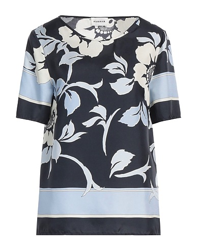 P.A.R.O.S.H. Silk top Midnight blue 100% Silk
