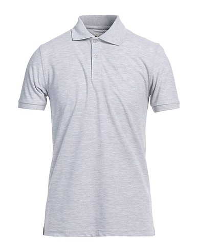 BARBOUR Polo shirt Grey 100% Cotton