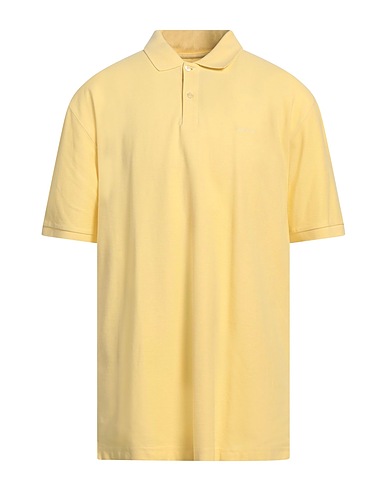 BARBOUR Polo shirt Pastel yellow 100% Cotton