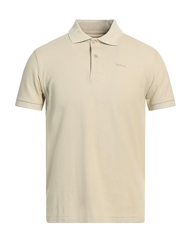 BARBOUR Polo shirt Beige 100% Cotton