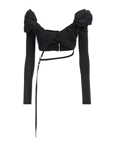 JACQUEMUS Top 93% Cupro, 7% Élasthanne