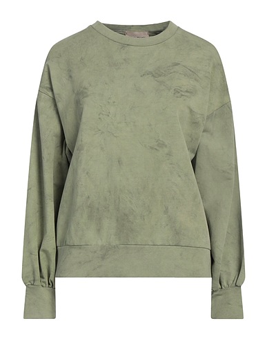 VICOLO TRIVELLI Sweatshirt Green 100% Cotton