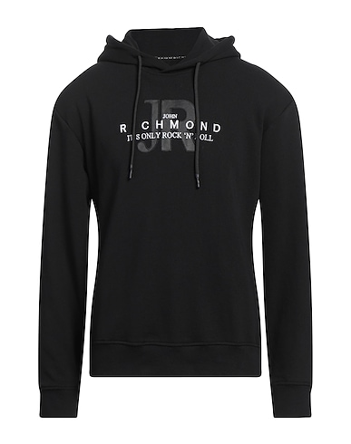 JOHN RICHMOND Φούτερ Μαύρο 85% Βαμβάκι, 15% Πολυεστέρας