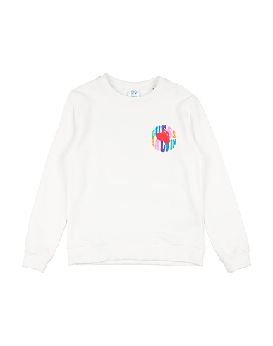 GUESS Sweatshirt White 100% Cotton