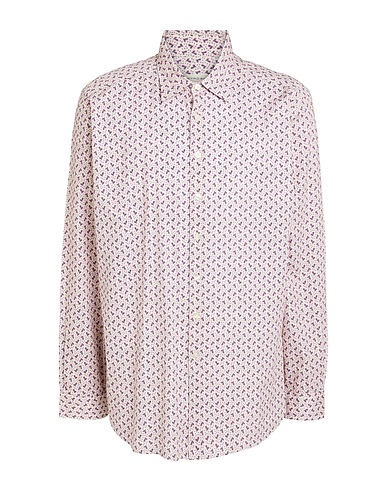 ETRO Patterned shirt Beige 100% Cotton